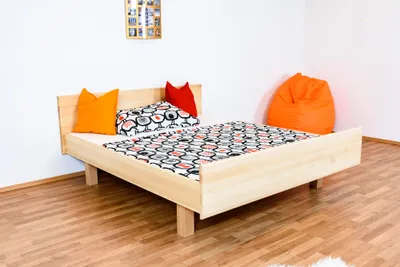 Produktbild von Buche Bett 160 x 200 cm Natur