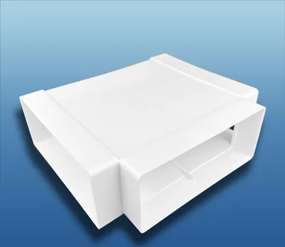 Produktbild von T-Stück flach : 150 (220x90) System: 150 (220x90)