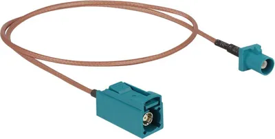 Image de DELOCK Antennenkabel FAKRA Z Stecker 0AKRA Z Bu RG-316 0,5m