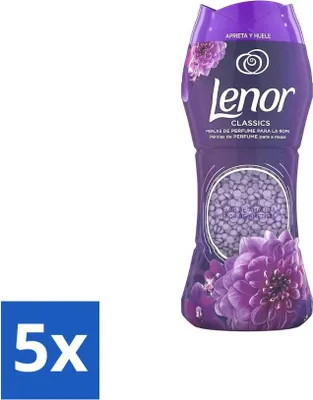 Produktbild von Lenor Unstoppables – Duftverstärker – Amethyst – 210 g - Vorteilspack - 5 Stücke