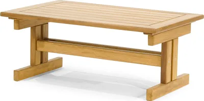 Immagine prodotto di Tavolino beige chiaro mobili da esterno tavolino da patio in legno di design
