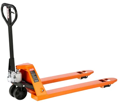 Obrázok produktu pre VEVOR paletový vozík, nosnosť 3 T, ručný paletový vozík s vidlicami 1220 x 685 mm, paletový vozík s výškou zdvihu vidlíc 8,5-18 cm, paletový vozík pre továrne, sklady, supermarkety a nakladanie nákladných vozidiel