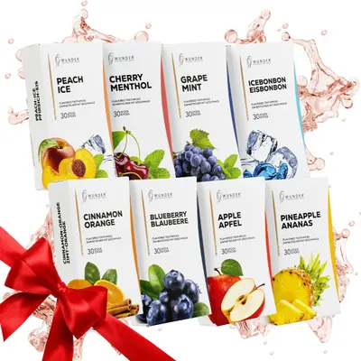 Aromatisierte Zahnstocher XXL 30er-Pack, 8 Sorten, 240 Stück