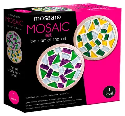 Obrázok produktu pre Kreatívna mozaiková súprava - okrúhla základňa