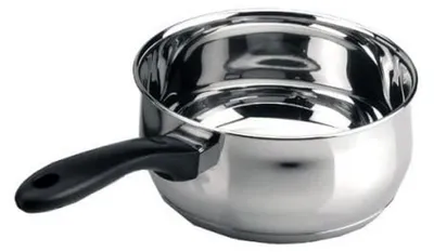 Productafbeelding van Lacor Garinox 14218 Kookpan, roestvrij staal, diameter 18 cm, geschikt voor inductiekookplaten