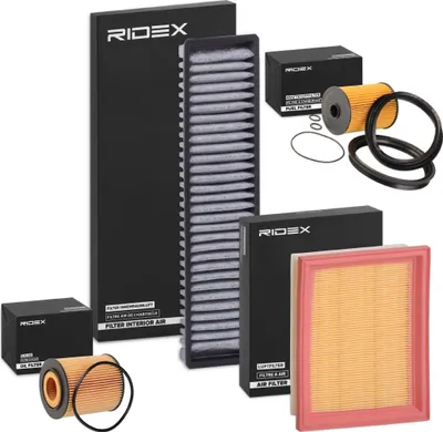 Produktbild von RIDEX Filterset Inspektionspaket Filtersatz für MINI Schrägheck (R50, R53) Cabrio (R52)