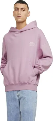 Produktbild von Jack & Jones Santorini Graphic Kapuzenpullover Rosa M Mann Rosa M