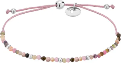 Produktbild von Pink string bracelet with beads TJ-0072-B-17