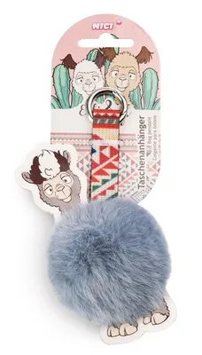Immagine prodotto di NICI Elli & Alpaca ciondolo borsa alpaca Joe Paka, con grande pompon, ciondolo borsa, portachiavi, 46811