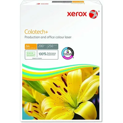 Produktbild von Xerox 003R99018, Laserdrucken, A4 (210x297 mm), 250 Blätter, 200 g/m², Weiß, 191 µm