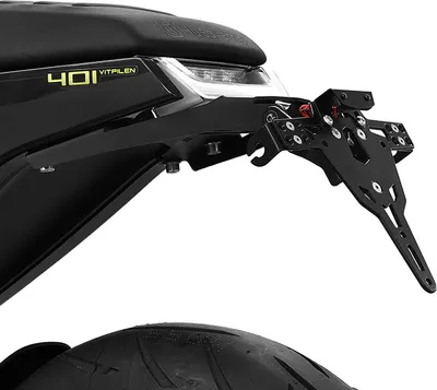 Zdjęcie produktu dla Ibex 10004874 Kompatybilny/zamiennik uchwytu tablicy rejestracyjnej Husqvarna Vitpilen 401 Czarny