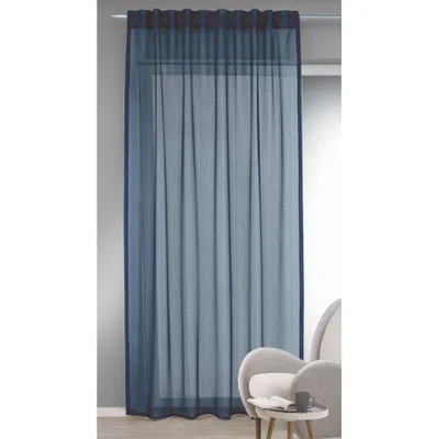 Produktbild von Fertigschal verdeckte Schlaufen "Danilo" - Größe (HxB): 245x140cm Farbe: Blau