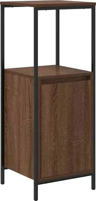 Obrázek produktu pro Koupelnová skříňka s policemi hnědý dub 36x35x95 cm