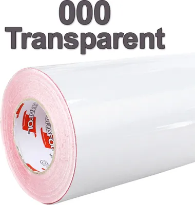 Produktbild von (5,60€/m²)  Oracal® Möbelfolie 000 Transparent Glanz 126 cm Breite Laufmeterware selbstklebende Folie Plotterfolie Klebe Folie Oracal 621 Küchenfolie
