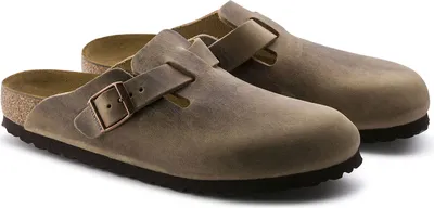 Produktbild von Birkenstock Boston Tabacco Brown Größe EU 43 normal