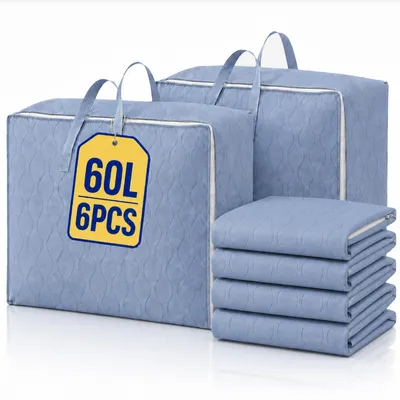 Productafbeelding van Opvouwbare Opbergtas 60 Liter - Set van 6
