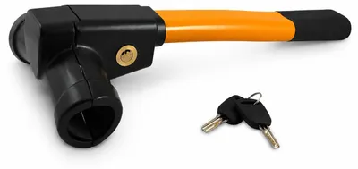 Produktbild von Bituxx Universal Lenkradsperre Lenkradkralle Lenkradschloss Diebstahlsicherung Radschloss mit 2 Schlüssel für Auto PKW MS-19277