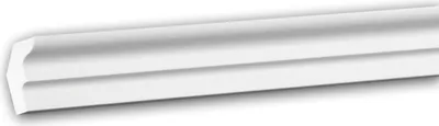 Produktbild von PROFHOME 150155 Eckleiste aus Polyurethan Deckenleiste Stuckleiste 2 m