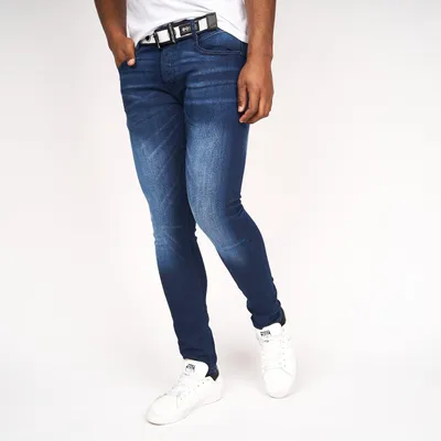 Produktbild von Crosshatch - "Barbeck" Jeans für Herren BG1072 (34S) (Dunkle Waschung)