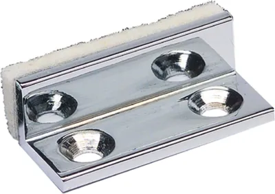 Produktbild von FONSEGRIVE Anschlagpuffer für Glastüren, 30x10x12mm, Messing verchromt poliert