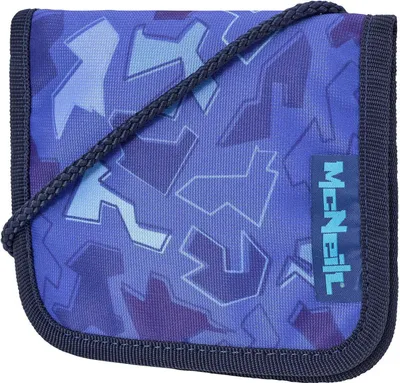 Image de McNeill pochette tour de cou porte-monnaie Neck Pouch Puzzle bleu