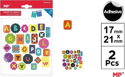 Image de Autocollants pour lettres 2 feuilles