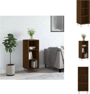 Produktbild von vidaXL Sideboard Braun Eichen-Optik 34,5x32,5x90 cm Holzwerkstoff -  Sideboards
