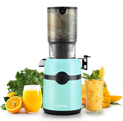 Immagine prodotto di Centrifuga per succo a freddo - 1 litro - Apertura di carico 108 mm - 200 W - Verde