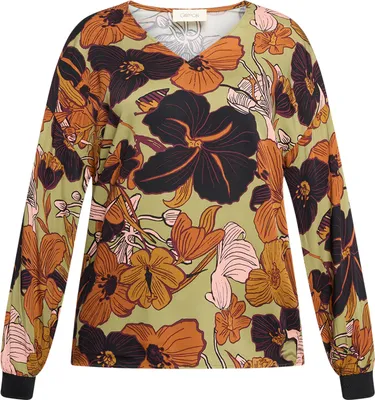 Produktbild von Cartoon Bluse Kurz 1/1 Arm 7850 Brown/Green 42