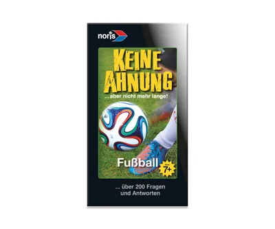 Produktbild von Noris Spiele Wissensfächer 7-12 Jahre Fußball; 606011154