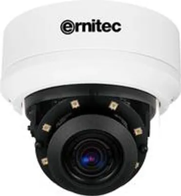Obrázok produktu pre Ernitec 0070-04365IR, IP bezpečnostná kamera, Vnútorné a vonkajšie, Kábel, Strop/stena/stĺp, Biela, Kupola