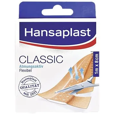 Produktbild von Wundpflaster Hansaplast Classic Standard 1mx8cm