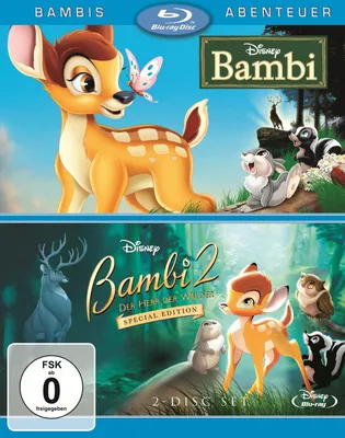 Produktbild von Bambis Abenteuer: Bambi (Diamond Edition) + Bambi 2 (Special Edition) (2 Discs)