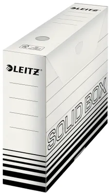 Immagine prodotto di LEITZ 61270001 10 LEITZ Archivbox Solid weiß 8,0 x 33,0 x 25,7 cm