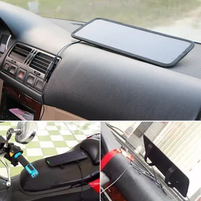 Obrázek produktu pro 12V 4,5W přenosný solární panel napájení auto loď baterie nabíječka zálohování venku