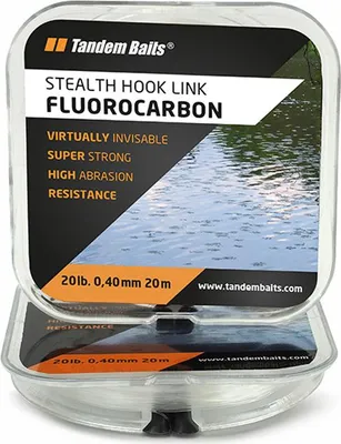 Produktbild von Stealth Fluorocarbon Vorfachmaterial 20m / 15lb / 0,35mm
