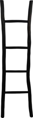 HSM Collection-Dekoleiter-45x4x150-Schwarz-Teak