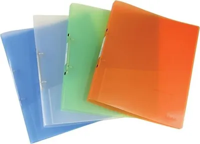 Obrázok produktu pre 2kr. zakladač Donau-A4, chrbát 2,4 cm, mix trans.