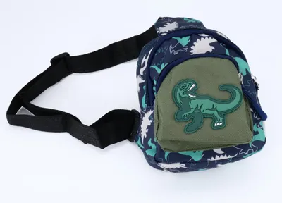 Produktbild von Crossbag Dino blau grün