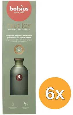 Immagine prodotto di 6 candele profumate Botanic Freshness da 80 ml "Gioia"