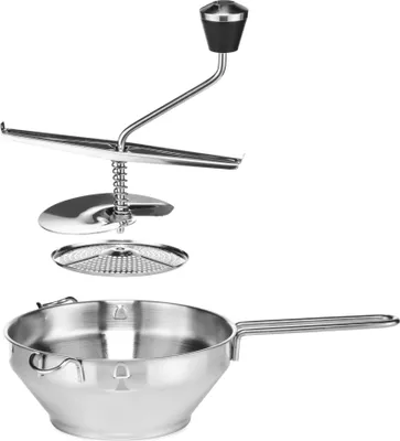 Produktbild von HI Passiermühle aus Edelstahl 3 Einsätze 14059