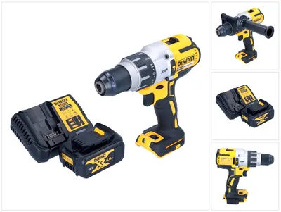 Produktbild von DeWalt DCD 996 M1 Akku Schlagbohrschrauber 18 V 95 Nm Brushless + 1x Akku 4,0 Ah + Ladegerät