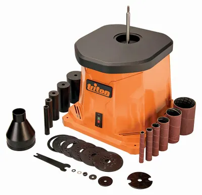 Produktbild von Oszillierende Spindelschleifmaschine 450 W kompakt TSPSM450 triton