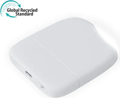 Image de Ice-P Powerbank 5000mAh + cbl C/C +Light GRS Blanc