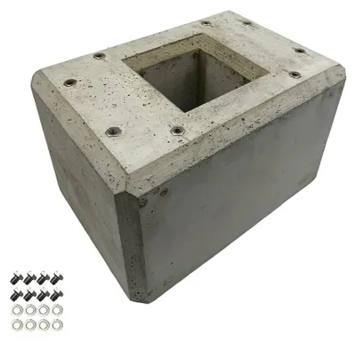 Produktbild von e-fuss.de Wallbox Zubehöhr Fertigfundament für e-fuß Ladesäule Wallbox Standfuß