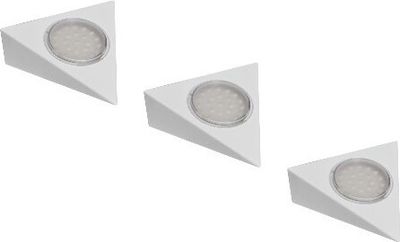 STARLICHT LED  Unterbauleuchte 3 x 2 Watt, Weiß
