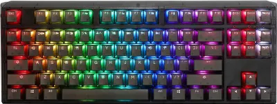 Image de Ducky One 3 Aura TKL - Filaire - USB - Commutateur mécanique - QWERTY - RGB LED - Noir