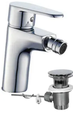 Produktbild von Bidetarmatur Messing verchromt