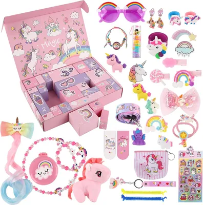 Image de Calendrier de l'Avent 2026 pour filles - Noël - 24 cadeaux pour compter les jours