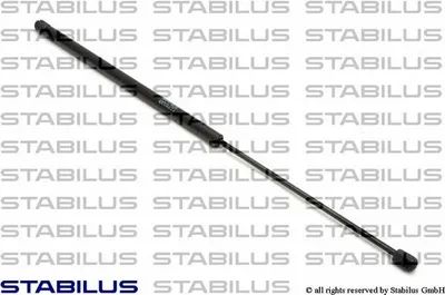Image de Coffre à bagages à ressort à gaz 695mm STABILUS LIFT-O-MAT pour MERCEDES VANEO (414)